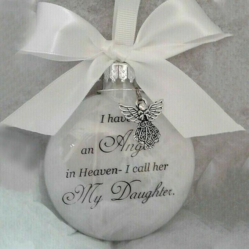 🌟 Shopping Frenzy: Entire Store 50% OFF!💖Angel In Heaven Memorial Ornament💖