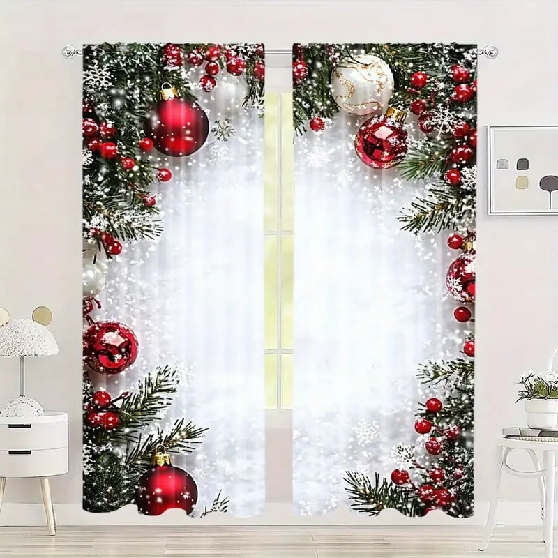 🎅Holiday Sale 49% OFF🎄Christmas Curtains