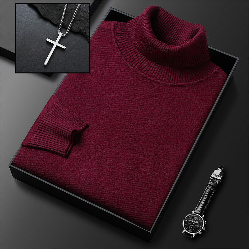 HOT SALE-49% OFF ✨Men's Solid Color Premium Cashmere Sweater-buy 2 free shipping