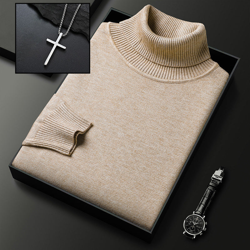 HOT SALE-49% OFF ✨Men's Solid Color Premium Cashmere Sweater-buy 2 free shipping