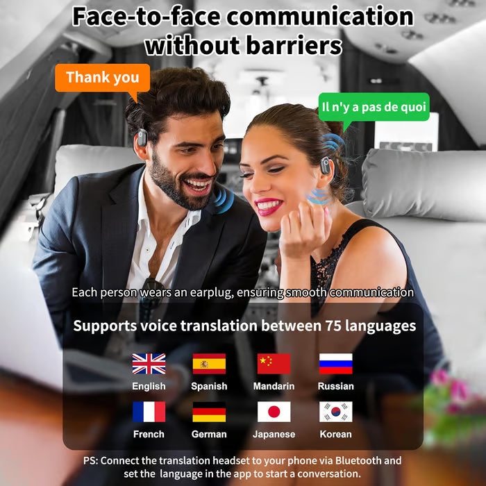 š#1 Best Seller ā”ā°AI Translation Wireless OWS Bluetooth5.4 Earphones (Fit iOS & Android)