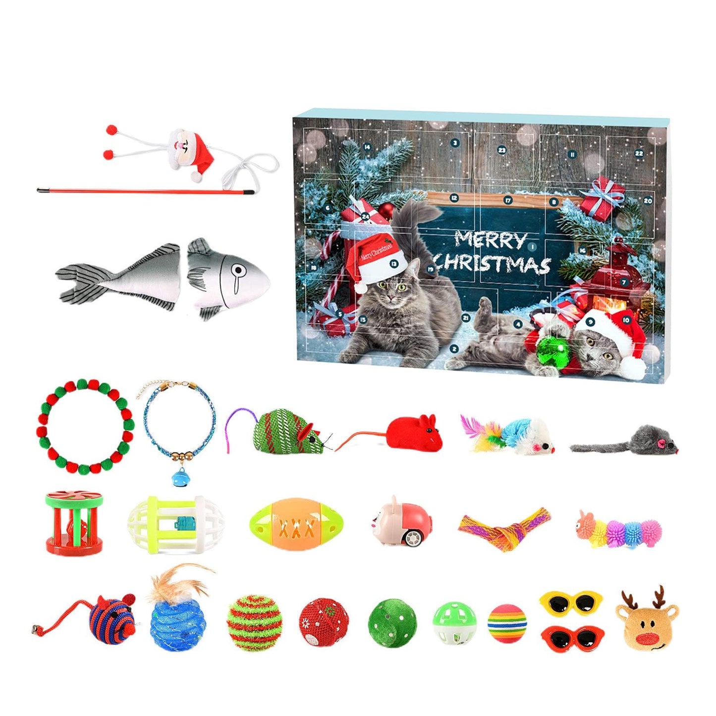 ๐๐พ Cat Advent Calendar 2025 ๐ 24 Toys for a Meowy Christmas! โจ