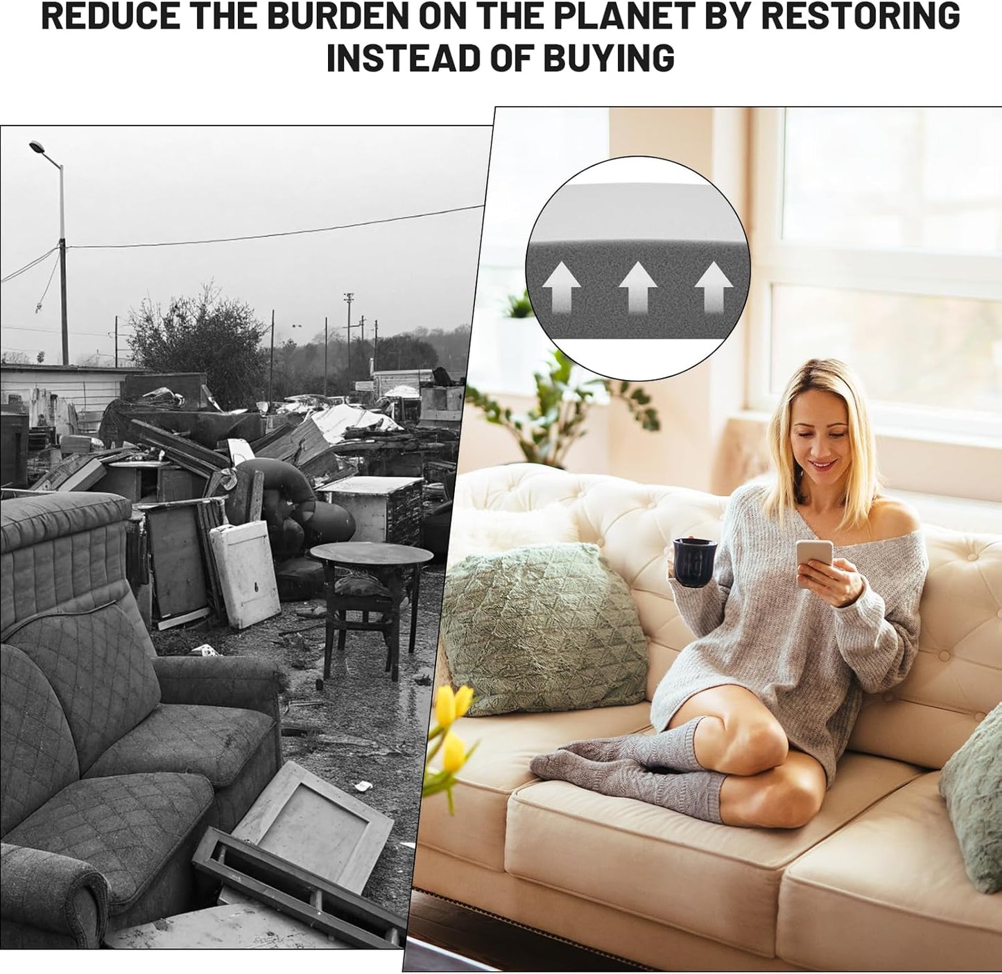 ⏰LAST DAY SPECIAL PRICE⚡🛋️Couch Cushion Support For Sagging Seat