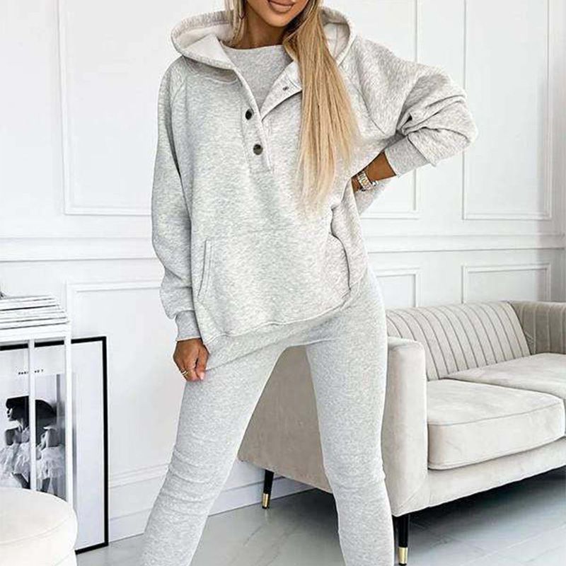 ⏳Time-limited Special £25.99⏰Hooded Casual and Comfortable Sweatshirt Suit