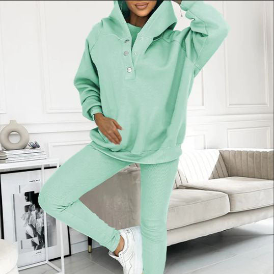 ⏳Time-limited Special £25.99⏰Hooded Casual and Comfortable Sweatshirt Suit