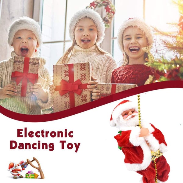 ๐ฅ Start preparing now-Up to 50% OFF ๐
๐ป๐Electric Chimney Climbing Santa Claus Musical Toys