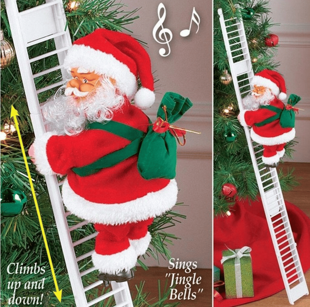 ๐ฅ Start preparing now-Up to 50% OFF ๐
๐ป๐Electric Chimney Climbing Santa Claus Musical Toys