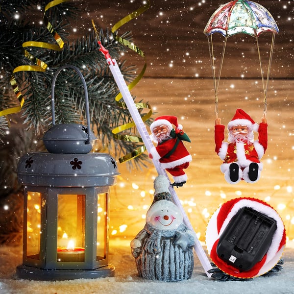 ๐ฅ Start preparing now-Up to 50% OFF ๐
๐ป๐Electric Chimney Climbing Santa Claus Musical Toys