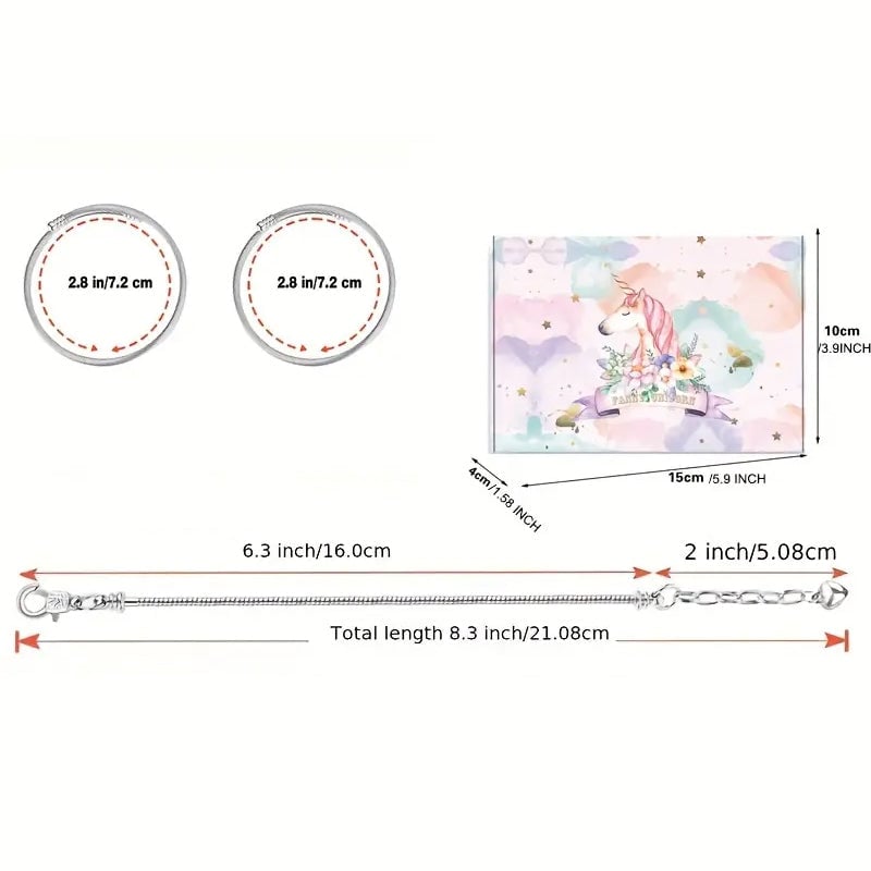 💥 50% OFF! 🎁 Charm Bracelet Jewelry Making Kit – Fun & Creative Crafting for All Ages 🎄