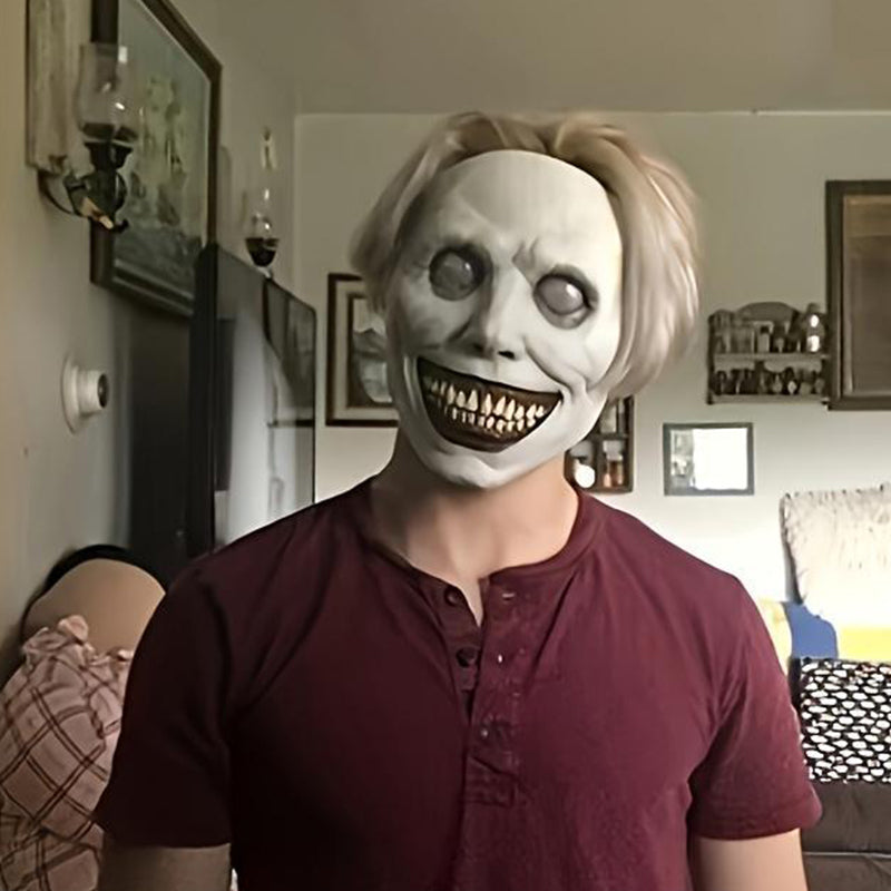 🔥Halloween Big Surprise £9.99!!💀Creepy Horror Halloween Mask