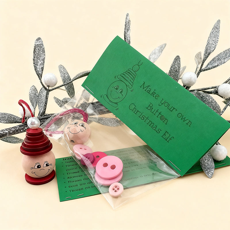 ⏰Last Day Promotion✨DIY Button Ornament Kit🎅🎄