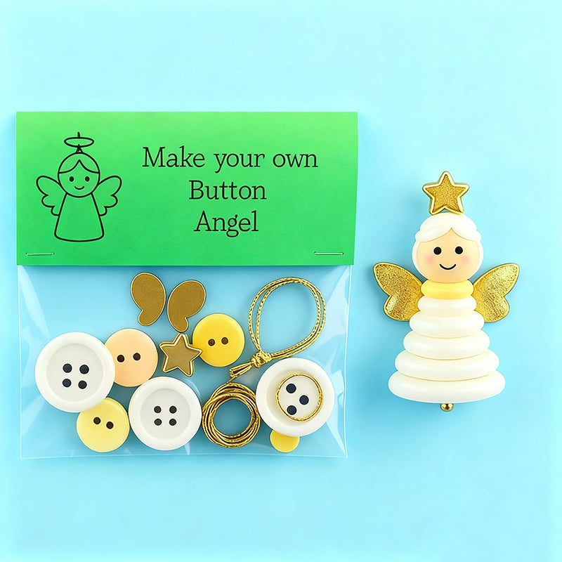 ⏰Last Day Promotion✨DIY Button Ornament Kit🎅🎄