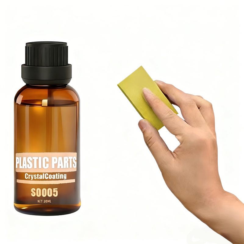 Buy 1 get 1 free 🔥 Car Plastic Parts Crystal Coating Restorer