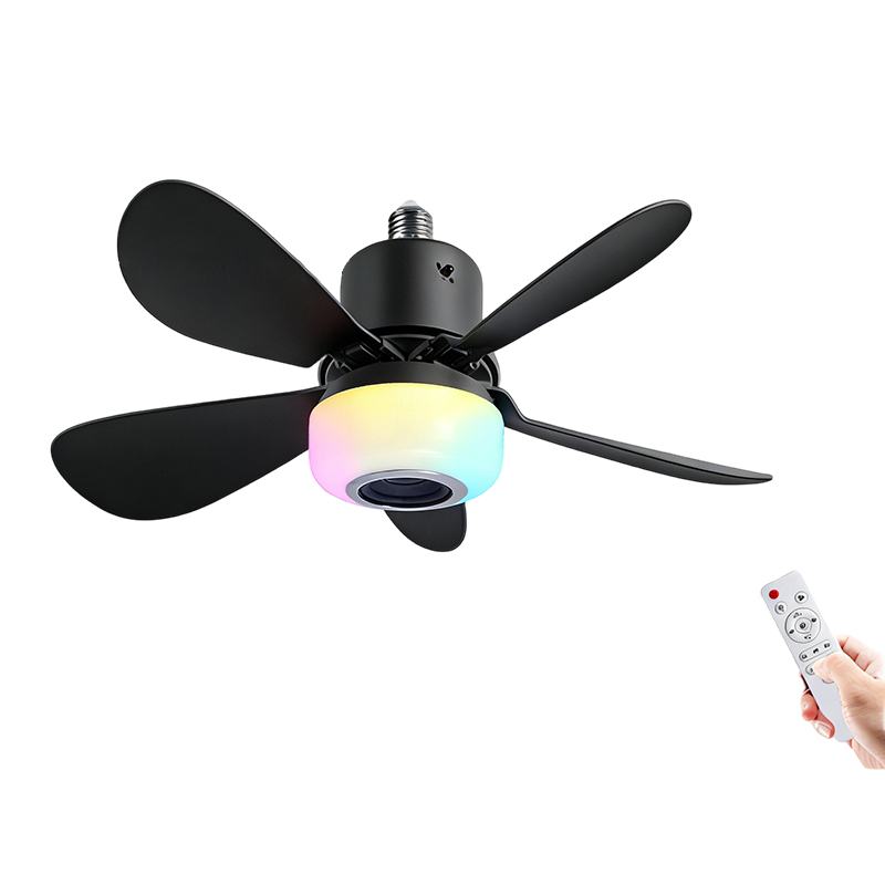 Smart Ceiling Fan with Light, RGB & Bluetooth Speaker