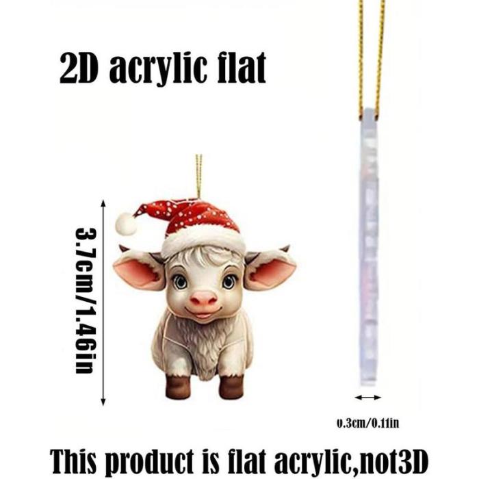 🎉Christmas Sale-50% Off🎁🐂Advent Calendar with Highland Cow Design