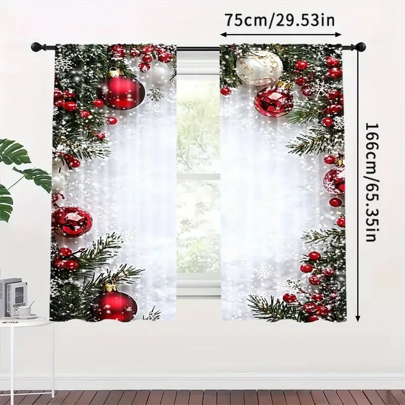 🎅Holiday Sale 49% OFF🎄Christmas Curtains