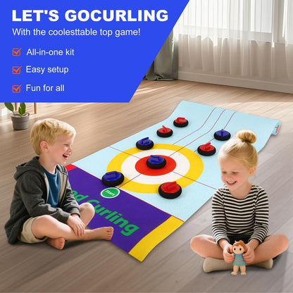 🥌🔥Best Christmas Game 🎅 2025 New Tabletop Family Curling Game☄️☄️ Fun, Engaging, and Perfect for All Ages!😎