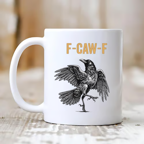 💥LAST DAY SALE 50% OFF!!🏆Flash Sale⚡ 50K+ SOLD! Almost Gone-🔥F-Caw-F Funny Chicken Mug