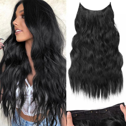 💖Buy 1 get 1 free 🤩Women's Gradient Long Wavy Hair Wig, One-Piece with Adjustable Fit💁