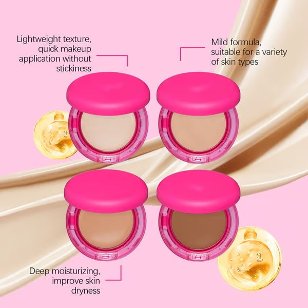 💜HOT PROMOTION BUY 1 GET 1 FREE PLUS A FREE BRUSH!💜Moisturizing Cream Foundation