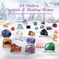 🎁Early Christmas Hot Sale 49% OFF🎅🎄24 Pcs Christmas Calendar Crystals - Natural Stone Crystal Journey