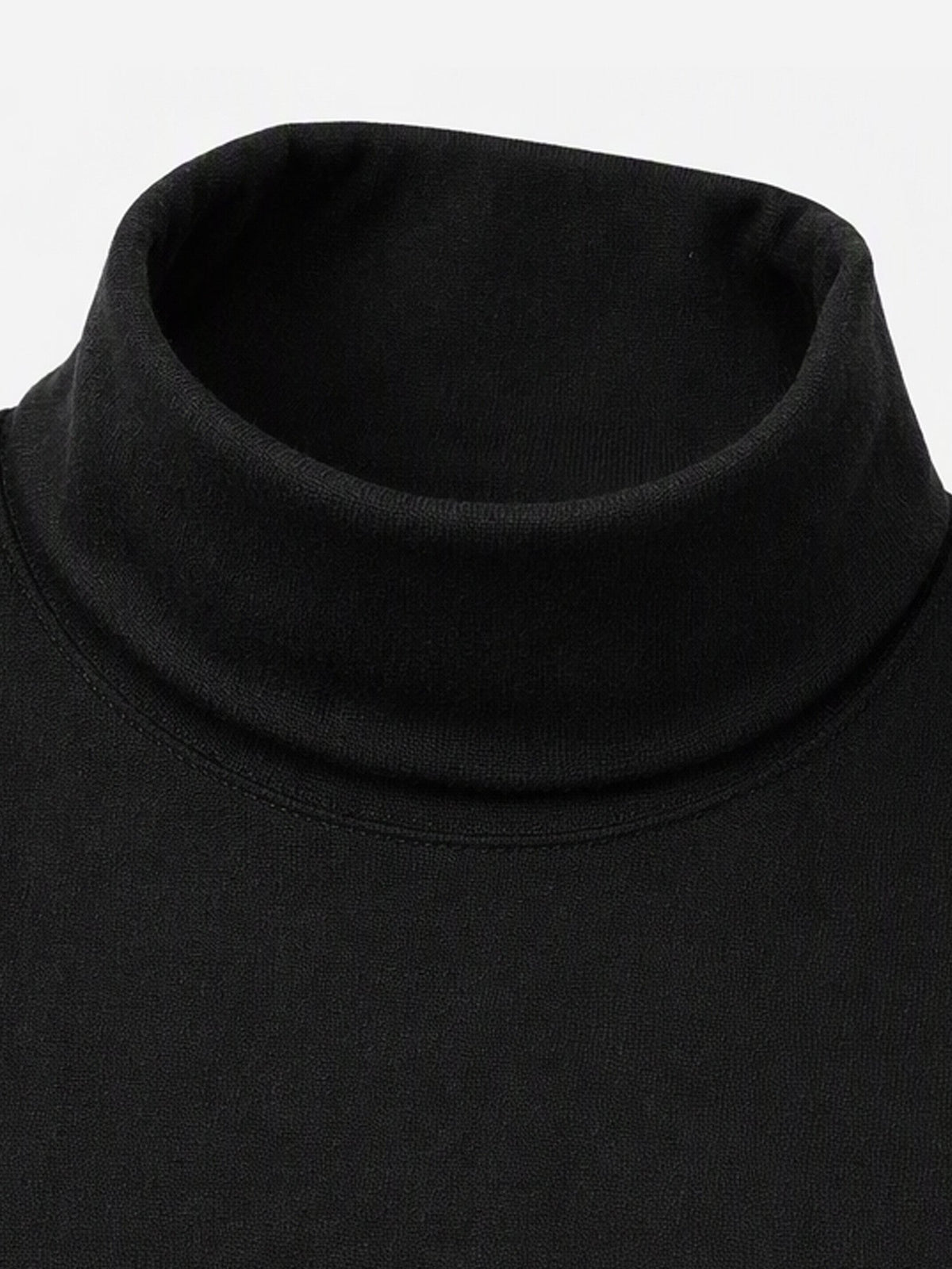Men's Slim Fit Mock Turtleneck Top – Sleek, Stretchy, Modern Everyday Essential