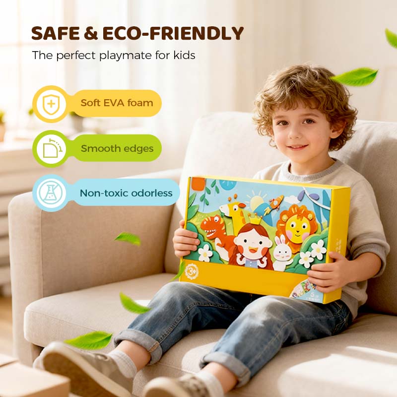 Children’s DIY 3D EVA Sticker Craft