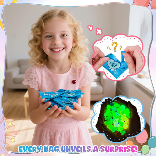 🔥Hot Sale 60% Off 🐼Mini Glow in The Dark Animal Resin Models 🐼