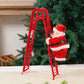 🔥 Start preparing now-Up to 50% OFF 🎅🏻🎄Electric Chimney Climbing Santa Claus Musical Toys
