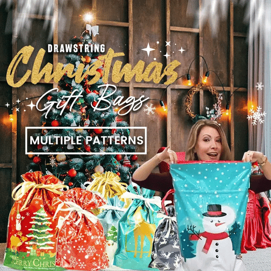 ⏳⏳LAST DAY SPECIAL PRICE: ￡9.99!!🎅The World’s Best Christmas Gift Bag With Drawstring🎁