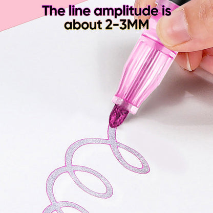 🎅Christmas Gift idea £6.99!!⚡50K+ SOLD!🎁Coloring Lightstick Graffiti Highlighter Pens