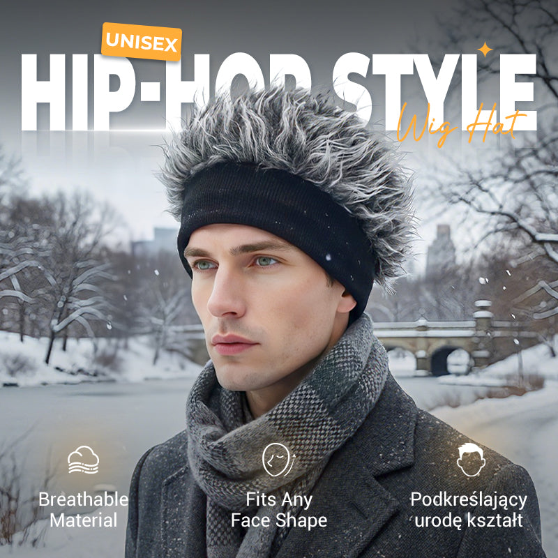 Unisex Hip-Hop Style Wig Hat