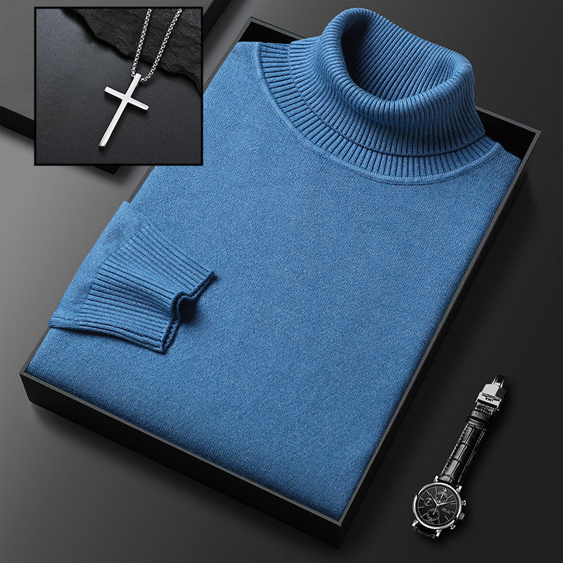 HOT SALE-49% OFF ✨Men's Solid Color Premium Cashmere Sweater-buy 2 free shipping