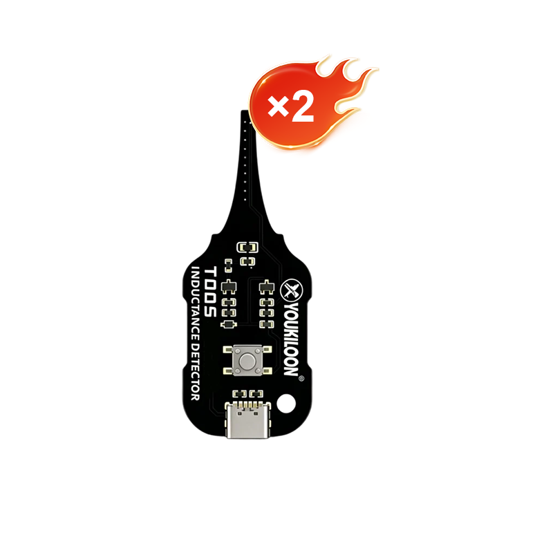 🥳2026 HOT SALE🥳💞50K+ SOLD!💡⚙️ 50% OFF! In-Circuit Inductor Tester – One-button simplicity, clear indicator. Non-contact, rapid diagnosis. A must-have for electronics repair. 📟🕊️
