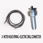 Electric Drain Dredging Spring - Professional Auger Cable for Unclogging Sinks, Bathtubs & Sewer Pipes