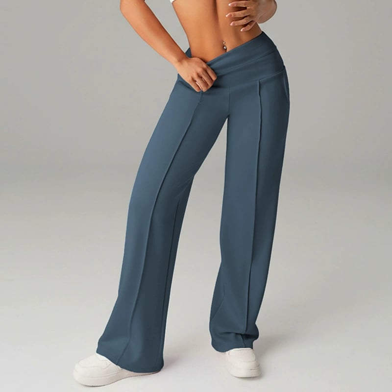 🎁2026 New Arrivals 50% OFF💥50K+ SOLD💕Women's Plain Loose Straight Leg Pants