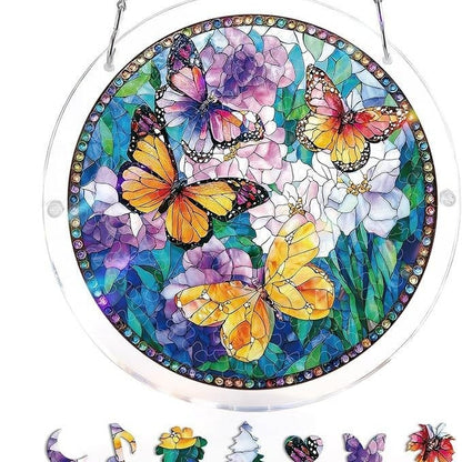 🔥LAST DAY 49% OFF ☀️ 🧩Acrylic 80 Pcs Puzzle✨Suncatcher Hanging Ornament