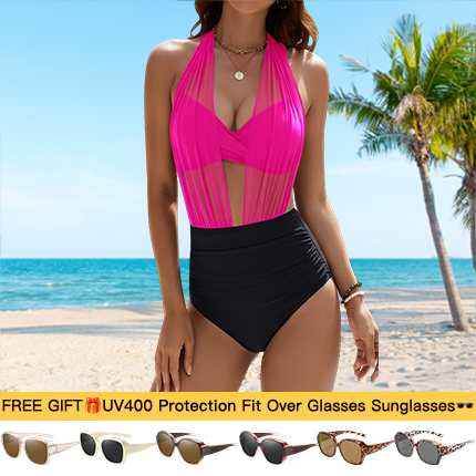 🏖️SUMMER HOT SALE 50% OFF with FREE GIFT🎁Blooming Jelly Women's High Waisted Bikini Set 🌺 – Tummy Control 2-Piece Swimsuit for Confident Summer Style 💕 | Modest Yet Sexy Swimwear