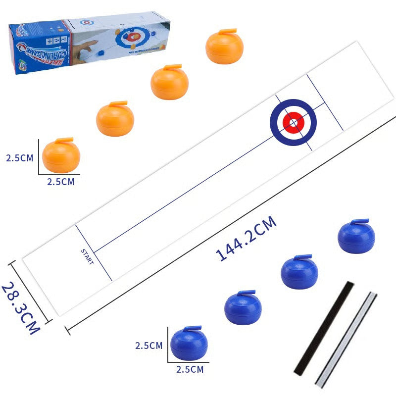 🥌🔥Best Christmas Game 🎅 2025 New Tabletop Family Curling Game☄️☄️ Fun, Engaging, and Perfect for All Ages!😎