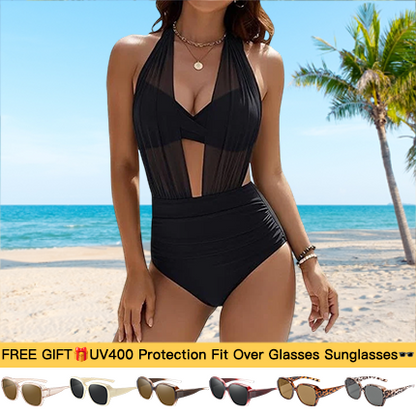 🏖️SUMMER HOT SALE 50% OFF with FREE GIFT🎁Blooming Jelly Women's High Waisted Bikini Set 🌺 – Tummy Control 2-Piece Swimsuit for Confident Summer Style 💕 | Modest Yet Sexy Swimwear