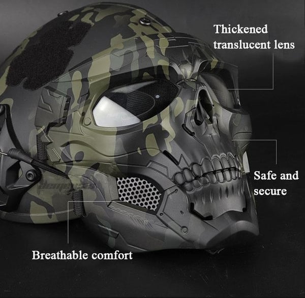 🏆Hot Sale 60% Off🎁🔥Skull Horror Helmet Mask