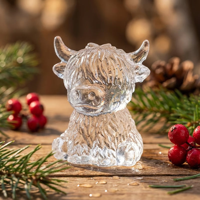 ⏳LAST DAY BUY1 GET 1 FREE!!🐮 Mini Highland Cow Ice Cube Mold – Cute 3D Ice for Drinks, Parties & Gifts