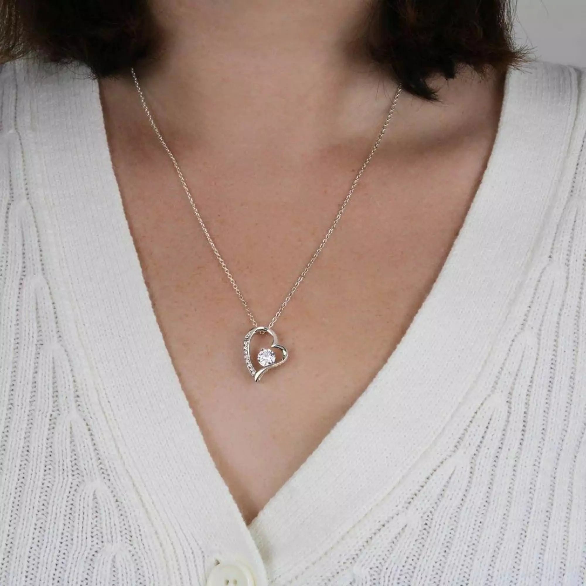 To My Love– Love Heart Necklace – Your Last Everything