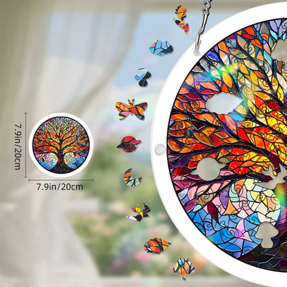 🔥LAST DAY 49% OFF ☀️ 🧩Acrylic 80 Pcs Puzzle✨Suncatcher Hanging Ornament