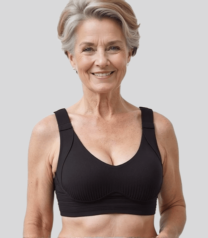 🎁2026 New Arrivals 50% OFF💥Women's Ribbed Push Up Adjustable Wireless Bra🌸