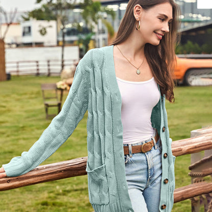 Women's Autumn Midi-Length Knit Sweater 🧥 – Layers Over Tees/Under Coats, Ideal for Office & Brunch Gatherings 💼