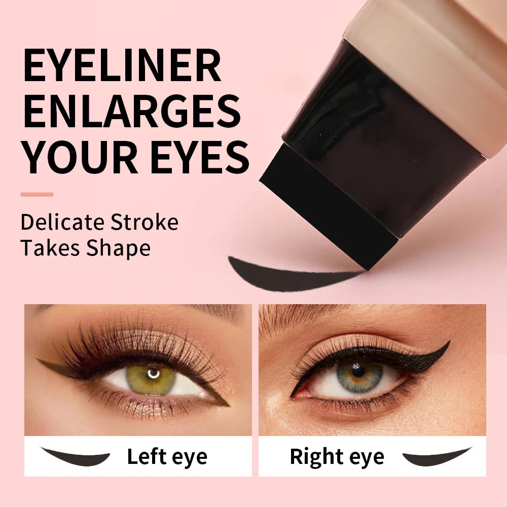 💞LAST DAY-BUY 1 GET 1 FREE💞Dual-Head Rotating Eyeliner Stamp Pen🖤Perfect Cat Eye Every Time!