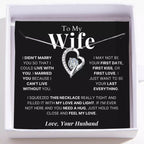 To My Love– Love Heart Necklace – Your Last Everything