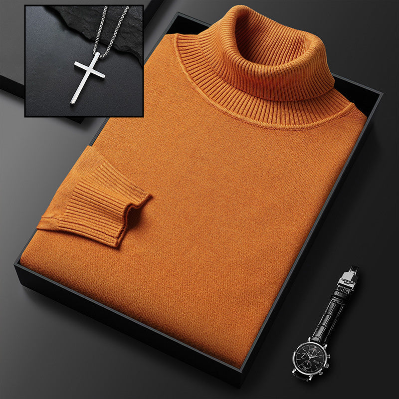 HOT SALE-49% OFF ✨Men's Solid Color Premium Cashmere Sweater-buy 2 free shipping