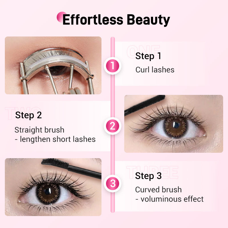 🥳2026 HOT SALE🥳💞50K+ SOLD! Double-Ended Waterproof Volumizing Mascara